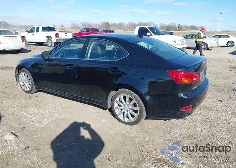 2007 Lexus Is 250 z USA, uszkodzony, nr VIN JTHCK262772012459